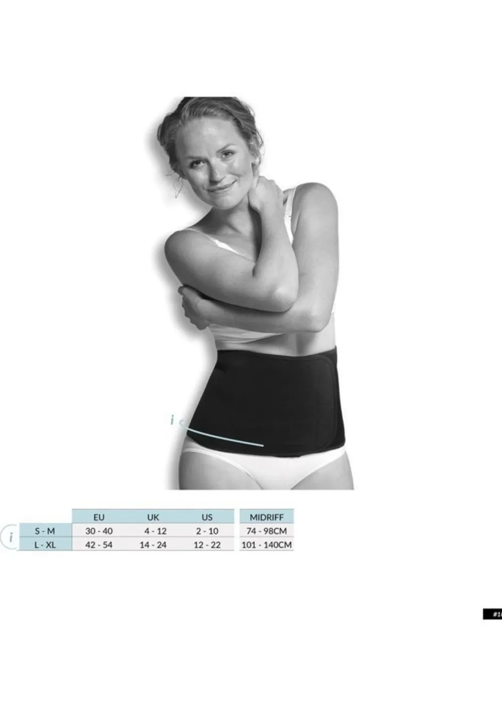 Carriwell Belly Binder Sort L-XL- Accessories