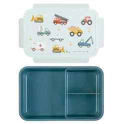 A Little Lovely Company Bento lunch box: Vehicles- Madkasser & Drikkedunke