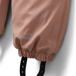 Sofie Schnoor Kids Bernard Foret Regnbukser - Rosy brown- Regntøj