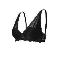 NOPPIES BH m. Bøjle Blonder - Black- Amme Bh'Er