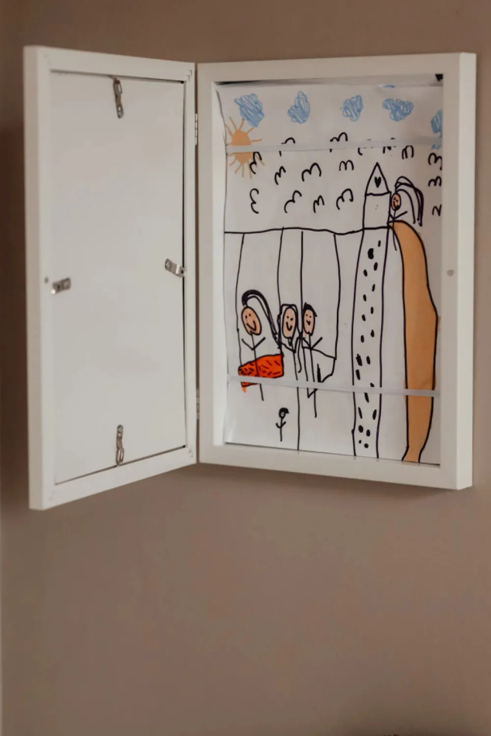 Vanilla COPENHAGEN Billedramme til tegninger - A4 - White-Børn Rammer