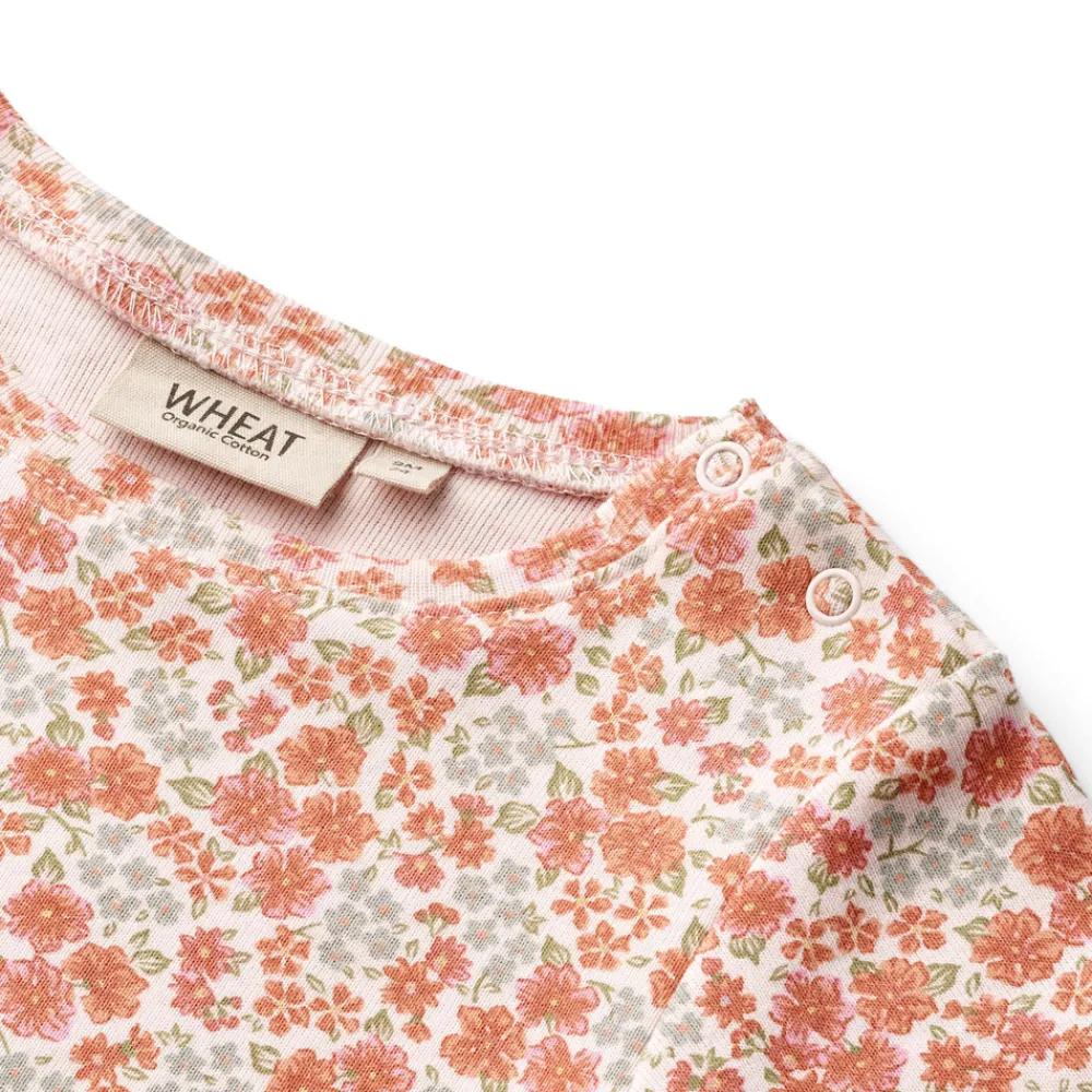 Wheat Birthe jersey kjole - rose flowers- Kjoler