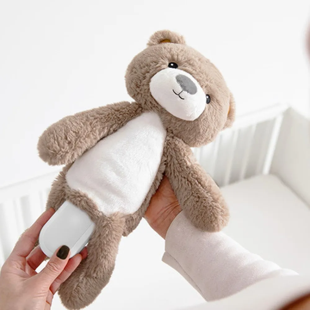 ZAZU Bjørnen Brody, søvntræner - taupe-Børn White Noise Og Højtalere|Lamper