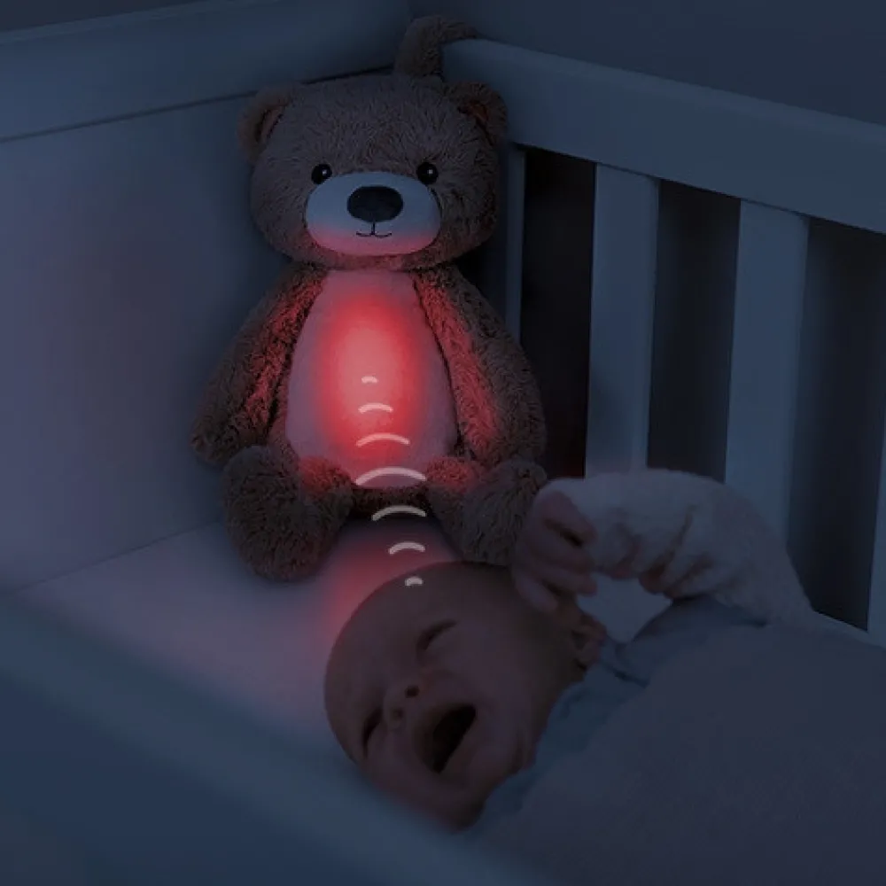 ZAZU Bjørnen Brody, søvntræner - taupe-Børn White Noise Og Højtalere|Lamper