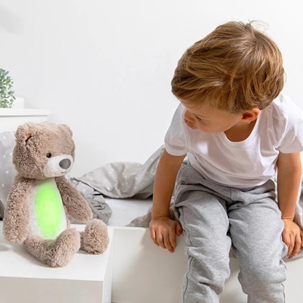 ZAZU Bjørnen Brody, søvntræner - taupe-Børn White Noise Og Højtalere|Lamper