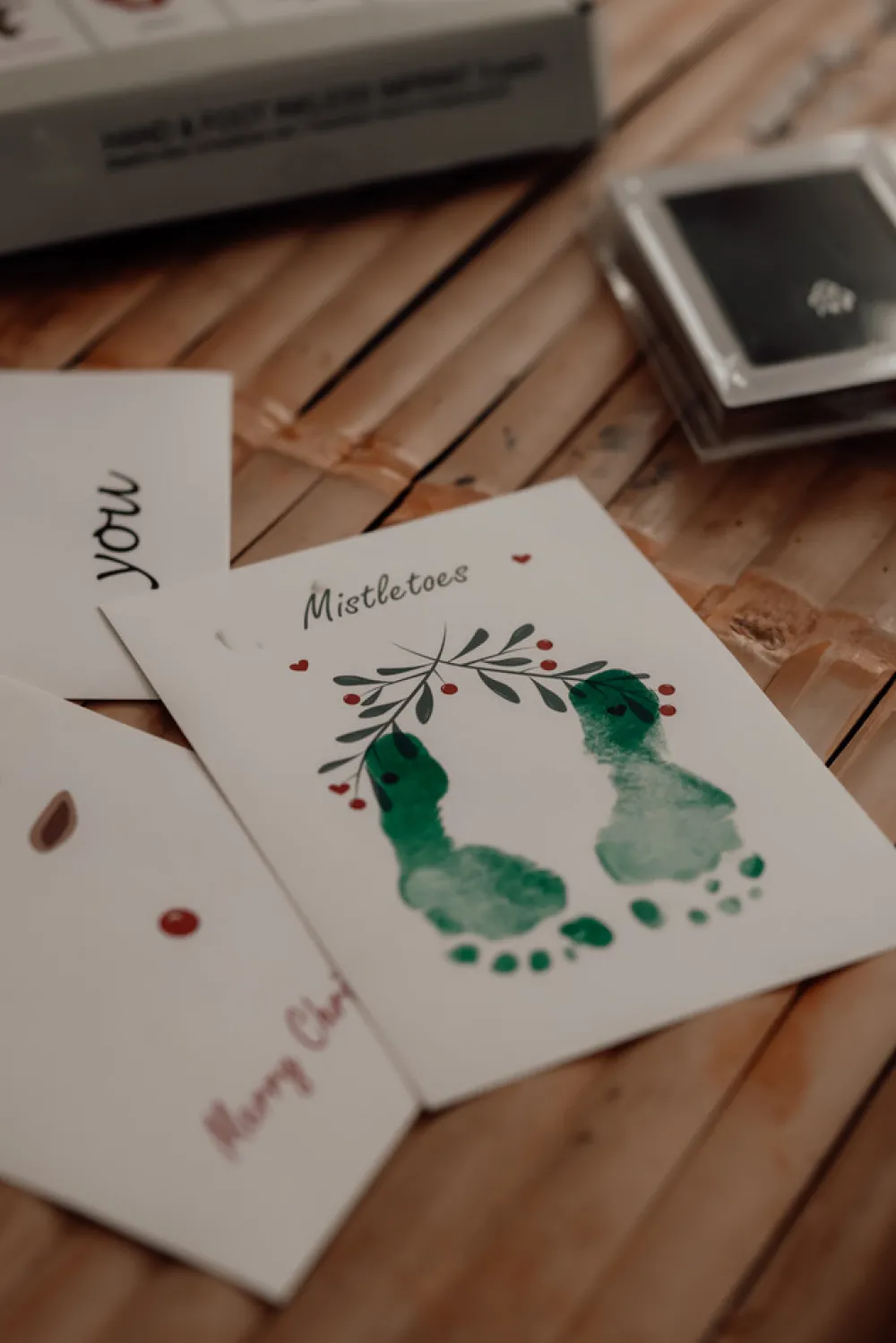 Vanilla COPENHAGEN Blækfri hånd og fodaftryk 3-pak - Jul- Hånd- & Fodaftryk|Dekorationer