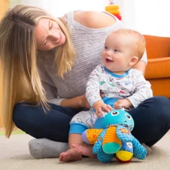 Lamaze Blæksprutten Sam med ophæng- Legetøj Til Barnevogne & Autostole
