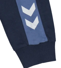 hummel Block Sweatpants - Dress blues- Bukser