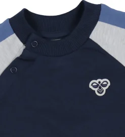 hummel Block Sweatshirt - Dress blues- Cardigans, Veste & Trøjer