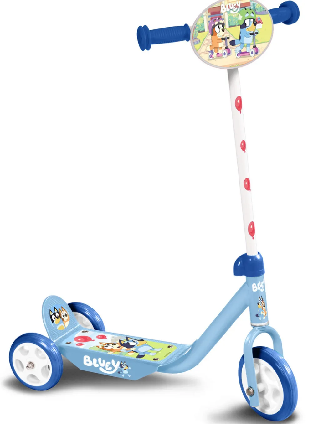 BLUEY løbehjul med 3 hjul- Løbehjul & Rulleskøjter