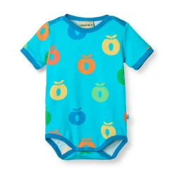 Småfolk Body kortærmet - Blue atoll- Bodystocking Kortærmet