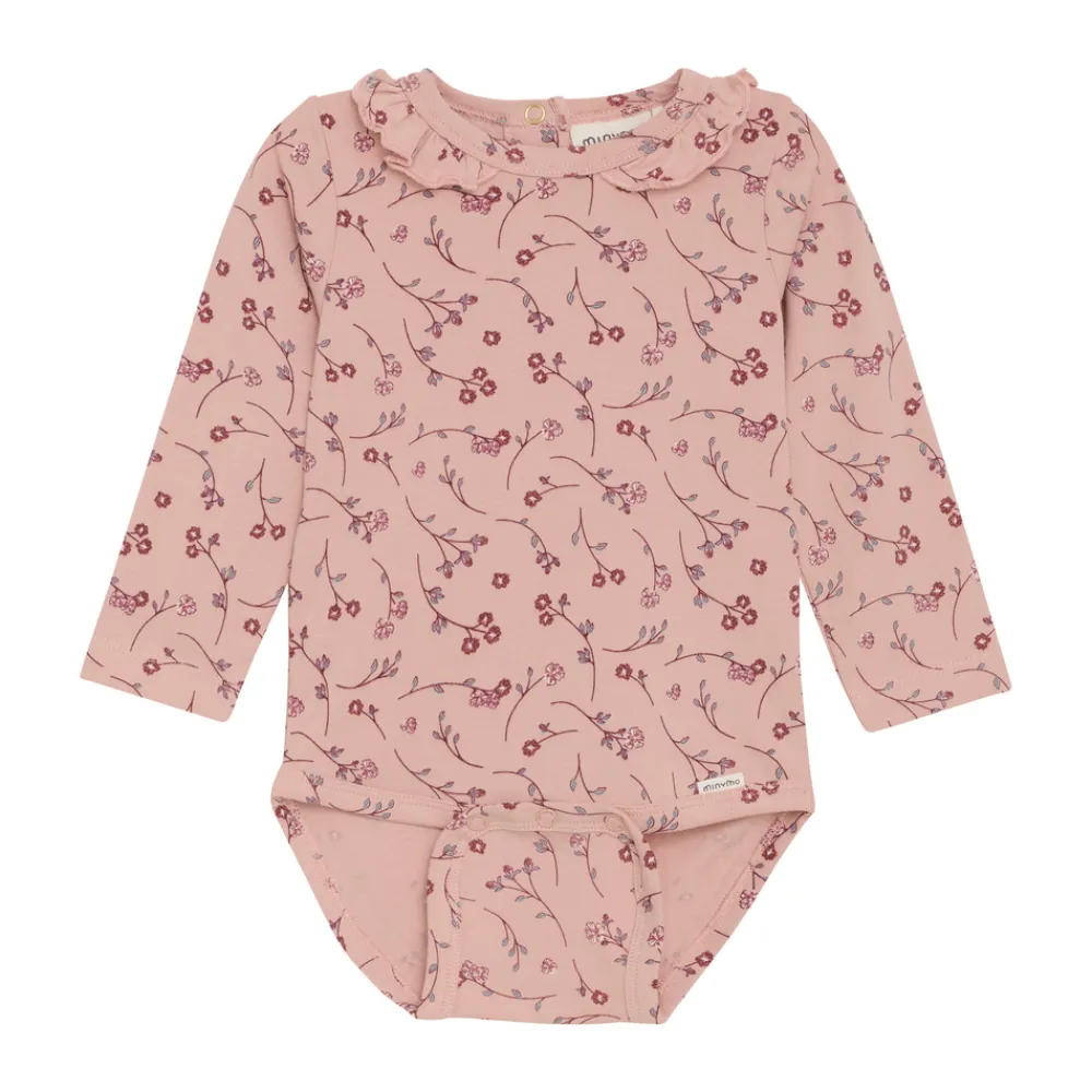 Minymo Body Langærmet - 5240- Bodystocking Langærmet