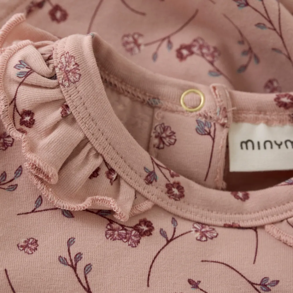 Minymo Body Langærmet - 5240- Bodystocking Langærmet