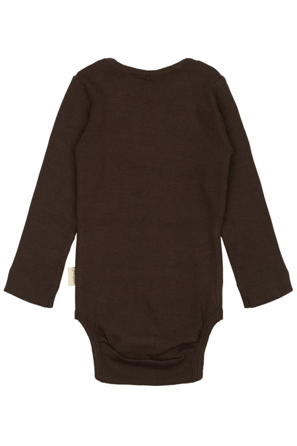 PETIT PIAO Body ls - Coffee Bean- Bodystocking Langærmet