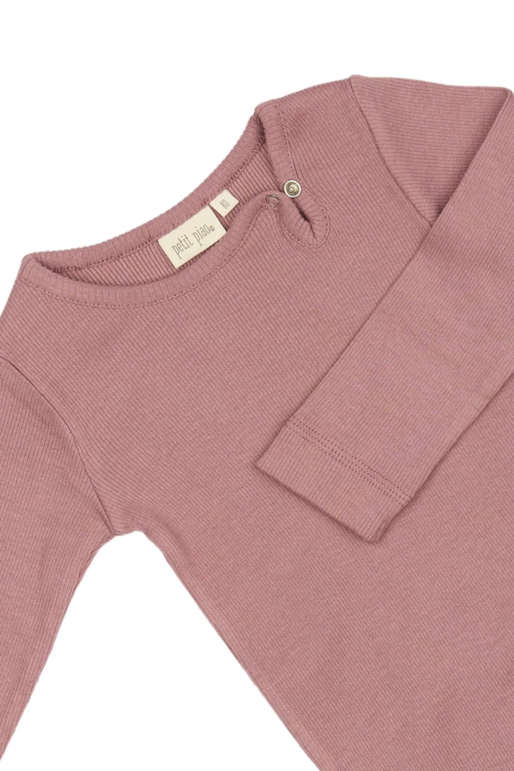 PETIT PIAO Body ls - Nostalgia Rose- Bodystocking Langærmet