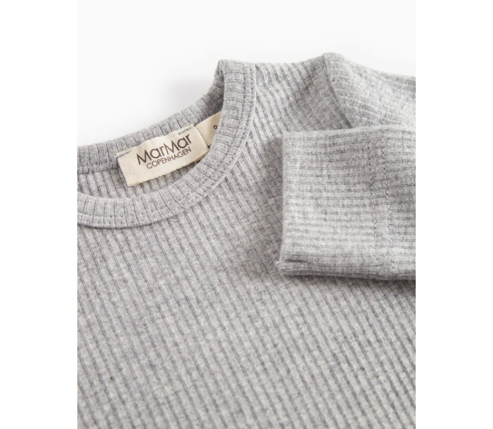 MarMar Copenhagen Body med lange ærmer - 0621- Bodystocking Langærmet