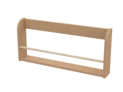 FLEXA Boghylde, Dots 75x34,5, Latte-Børn Hylder