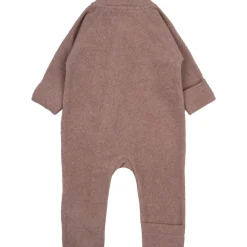 Mikk-Line Bomuld Fleece Baby dragt - BURLWOODME- Softshell & Fleece