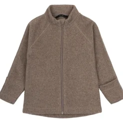 Mikk-Line Bomuld Fleece Baby Jakke - MELANGE DENVER- Softshell & Fleece