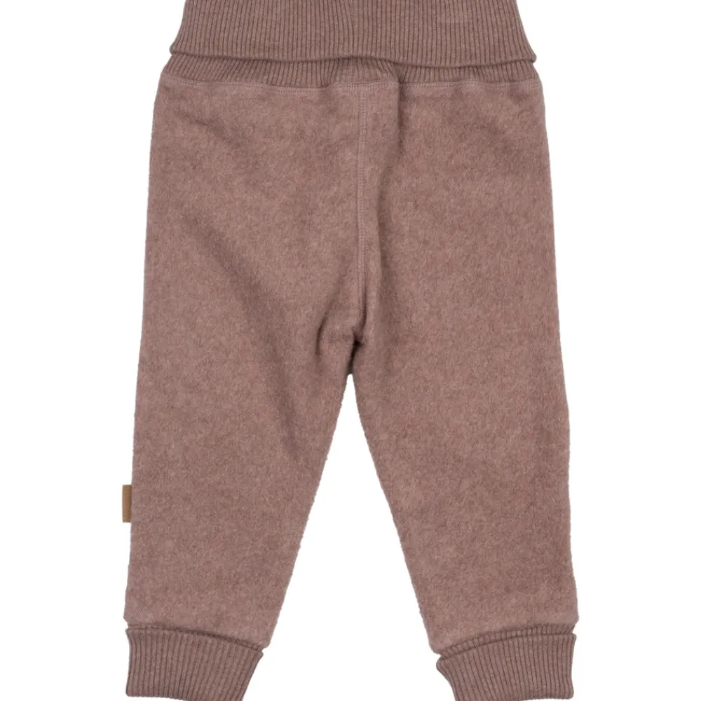Mikk-Line Bomuld Fleece bukser - BURLWOODME- Softshell & Fleece|Bukser