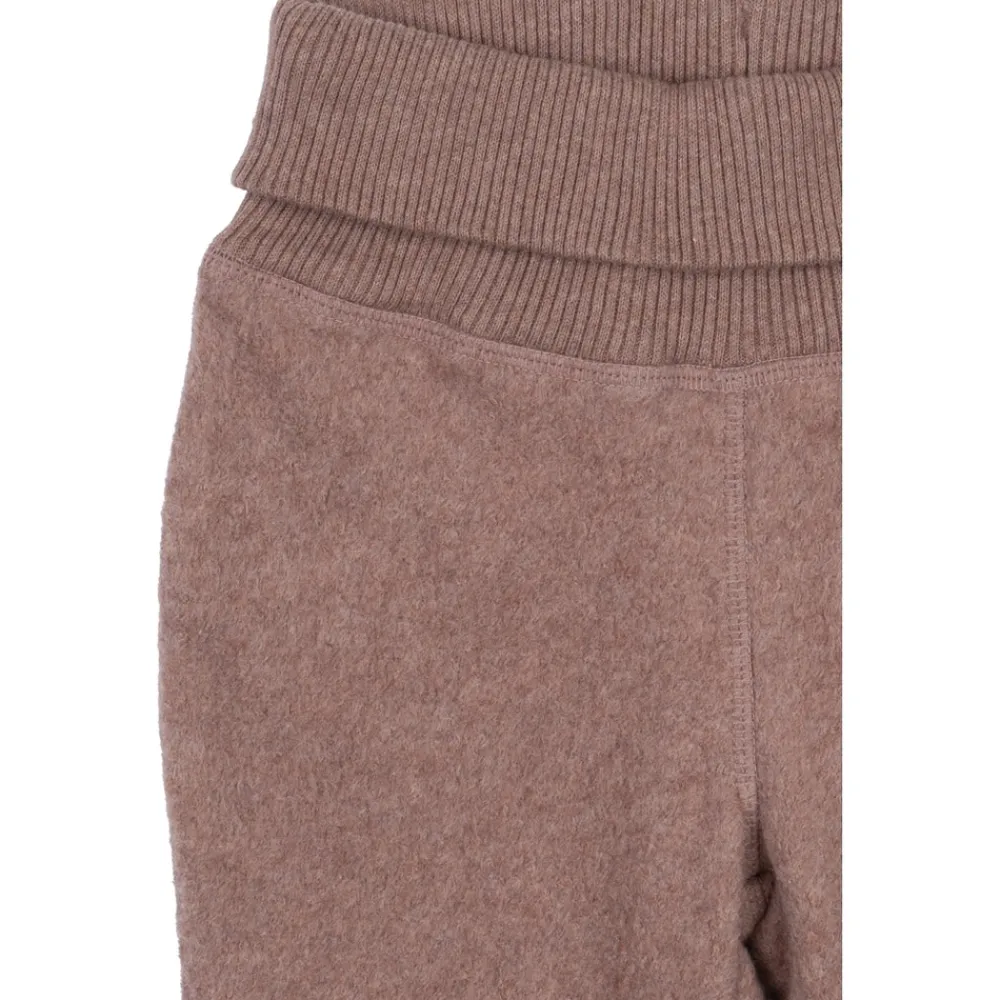 Mikk-Line Bomuld Fleece bukser - BURLWOODME- Softshell & Fleece|Bukser