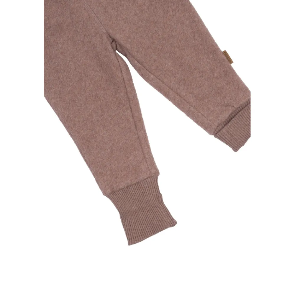 Mikk-Line Bomuld Fleece bukser - BURLWOODME- Softshell & Fleece|Bukser