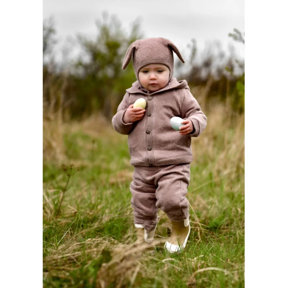 Mikk-Line Bomuld Fleece bukser - BURLWOODME- Softshell & Fleece|Bukser