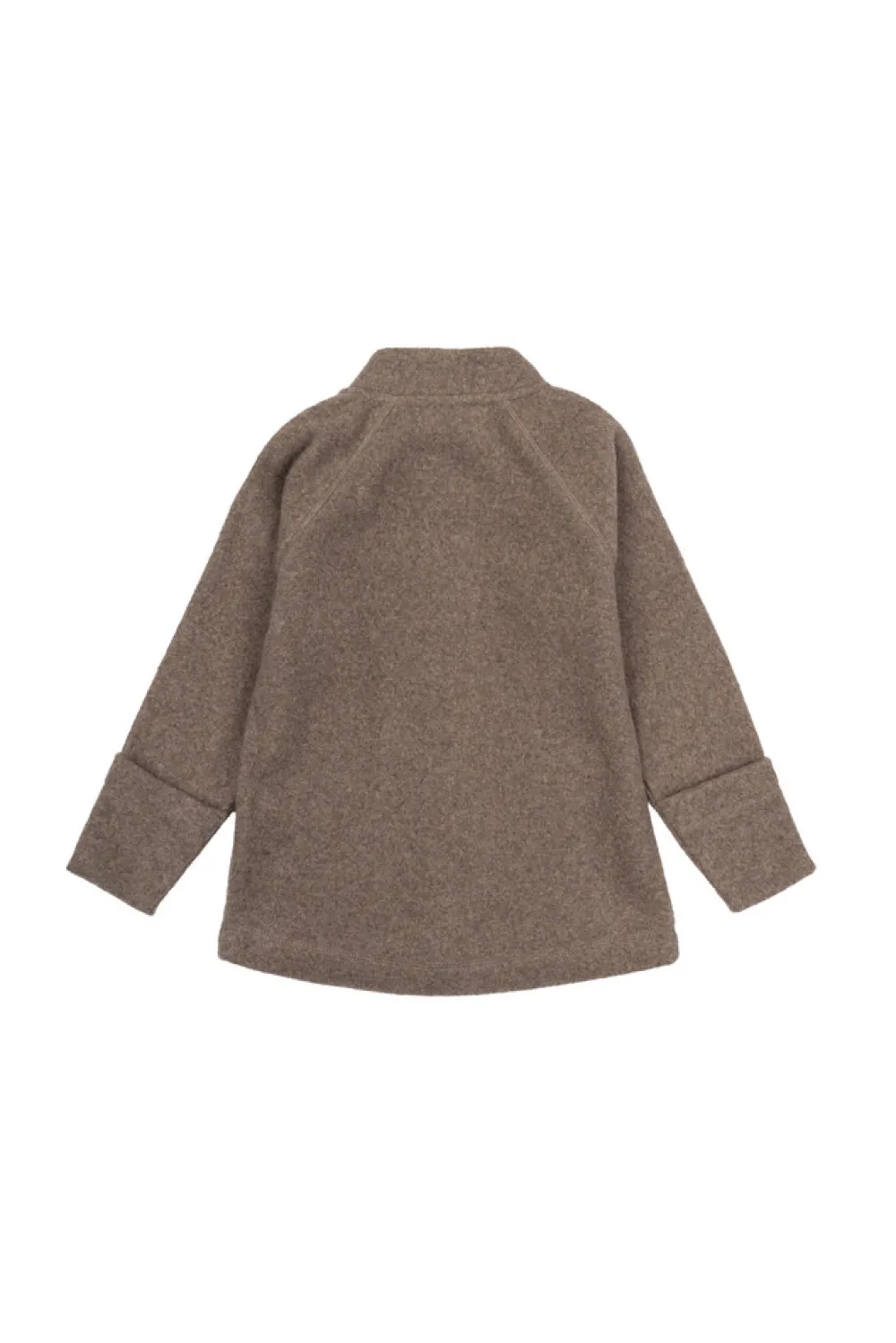 Mikk-Line Bomuld Fleece Jakke - MELANGE DENVER- Softshell & Fleece