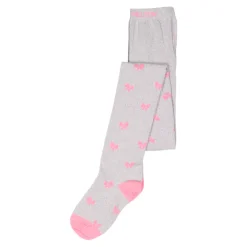 Melton Bow glitter tights - 4111- Strømpebukser