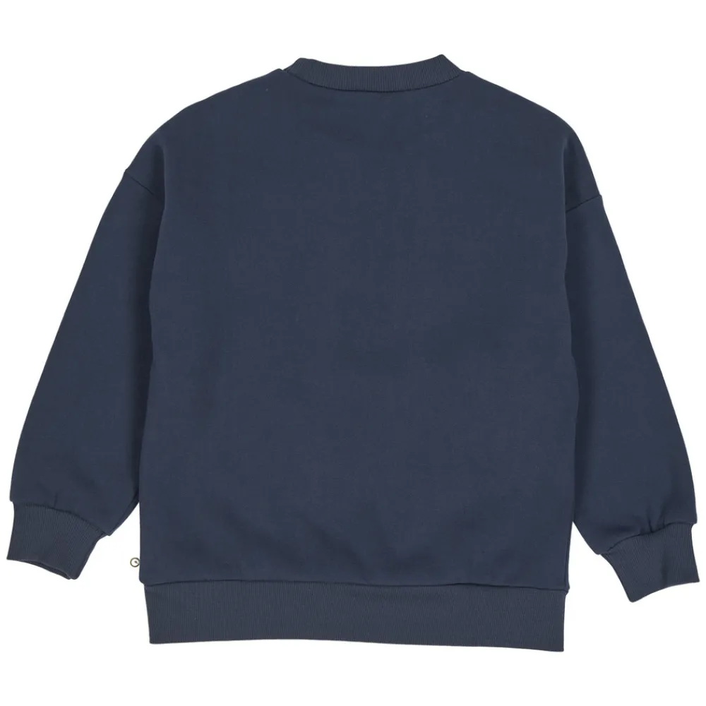 Müsli Bow Sweattrøje - Night blue- Cardigans, Veste & Trøjer