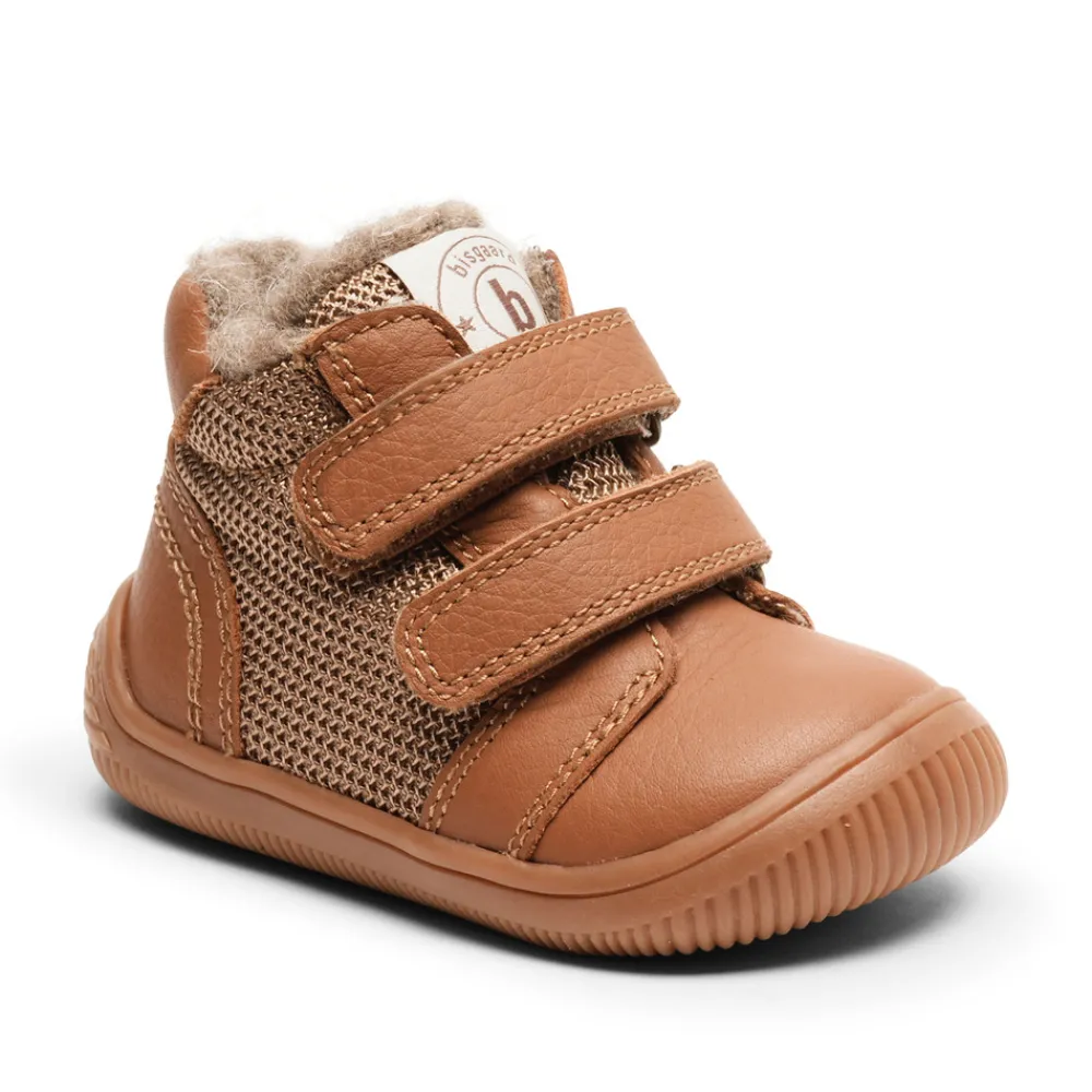 Bisgaard Bowie - cognac- Vinterstøvler|Begyndersko