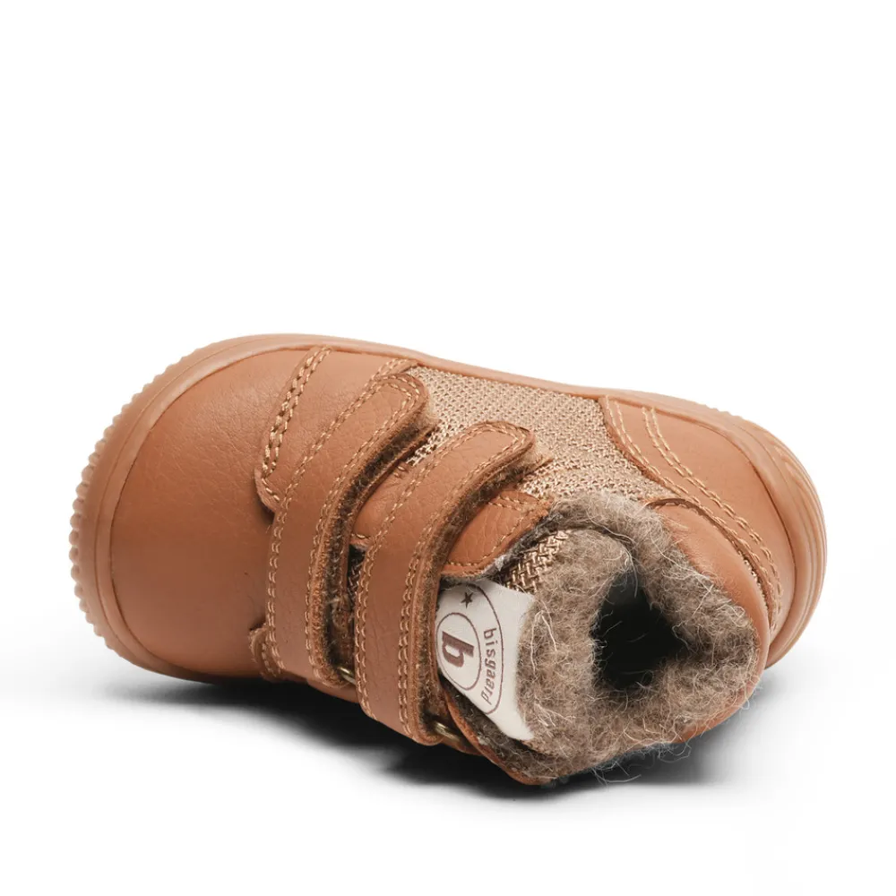 Bisgaard Bowie - cognac- Vinterstøvler|Begyndersko