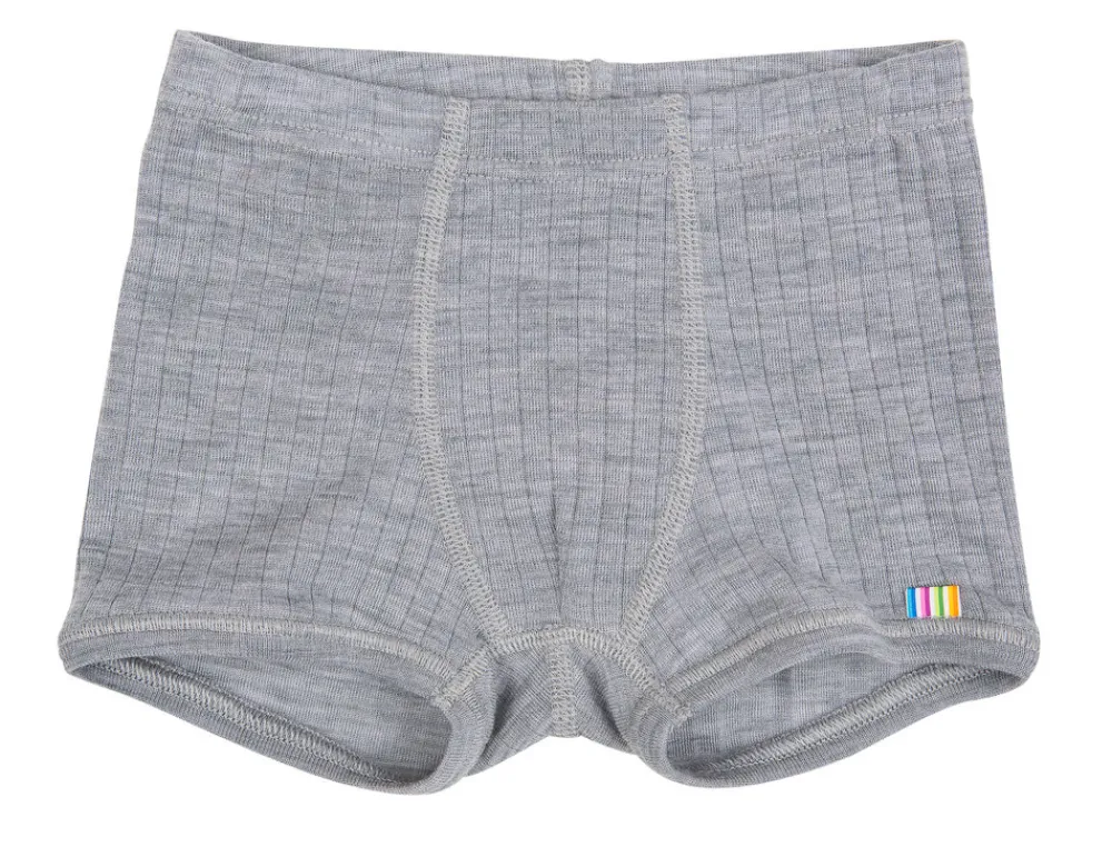 Joha Boxershorts - Grå- Undertøj|Uldunderdele