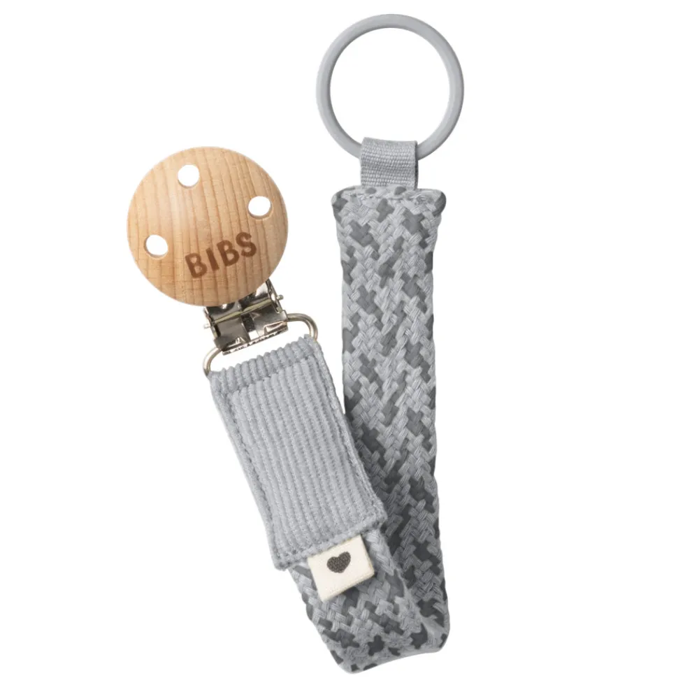 BIBS Braid Suttekæde - cloud/iron- Suttesnore Og Suttebokse