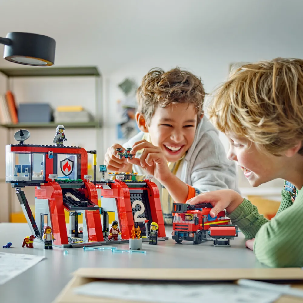 LEGO CITY Brandstation med brandbil 60414 LEGO® City- Lego