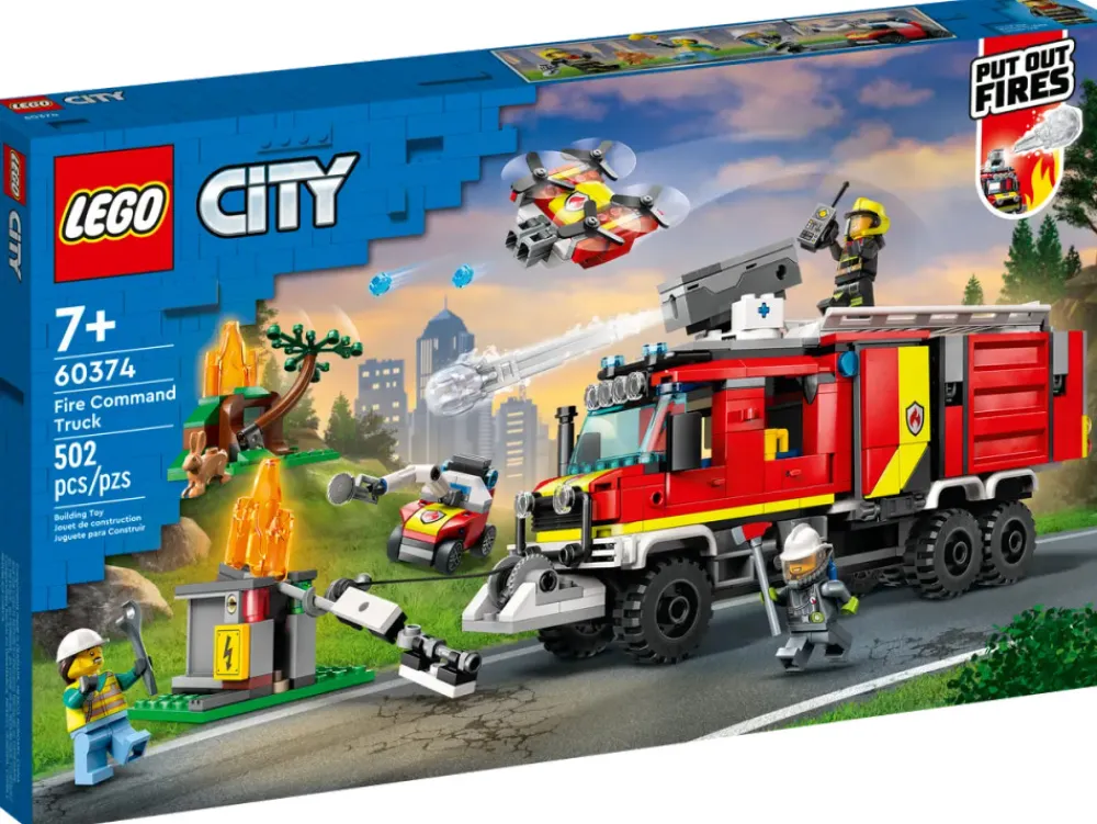 LEGO CITY Brandvæsnets kommandovogn 60374 LEGO® City- Lego