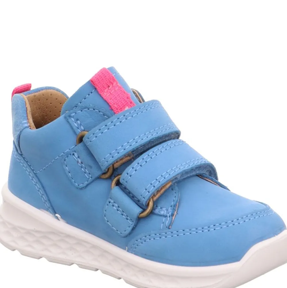 Superfit BREEZE - BLUEPINK- Sneakers Med Velcro|Begyndersko