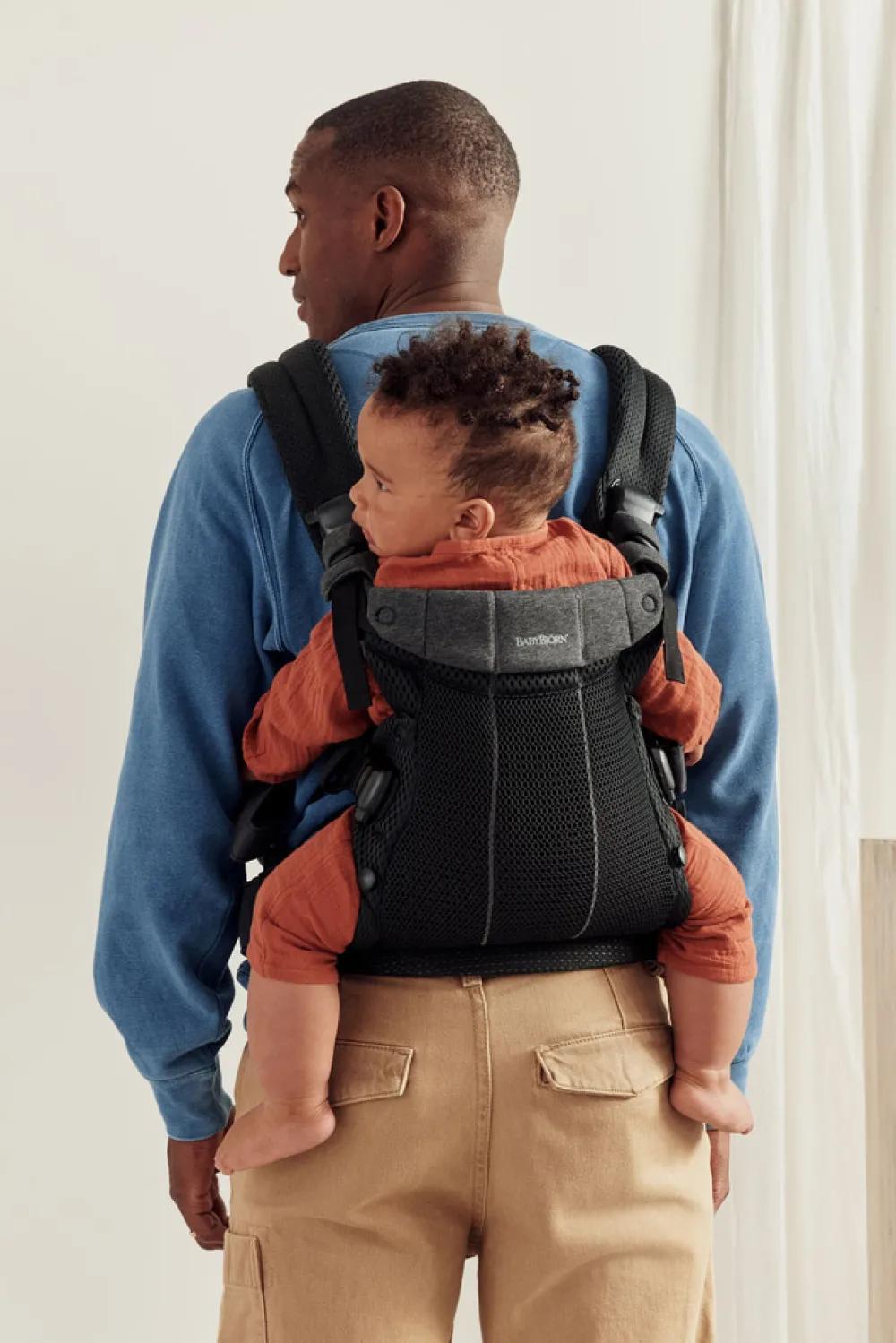 BabyBjörn Bæresele Harmony - 3D-mesh, Sort- Bæreseler & Vikler