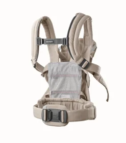 BabyBjörn Bæresele Harmony - Vævet mélange, Lys beige- Bæreseler & Vikler