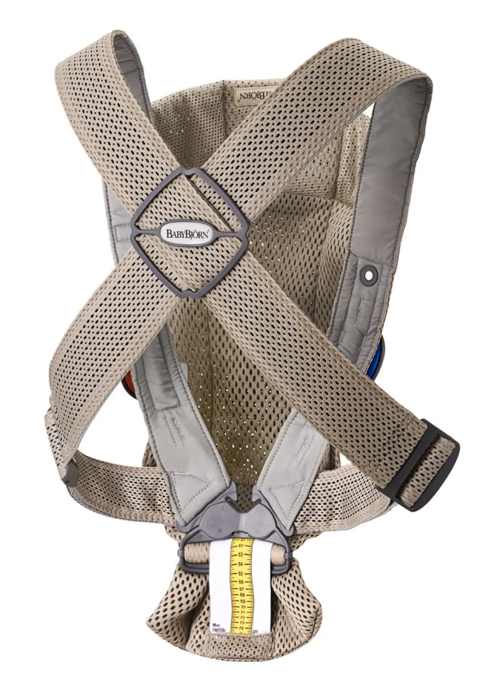 BabyBjörn Bæresele Mini - 3D-mesh, Grå beige- Bæreseler & Vikler
