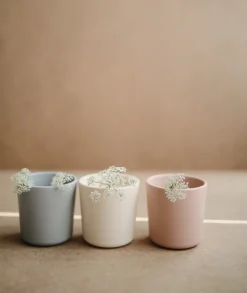 MUSHIE Børnekopper - Blush- Service