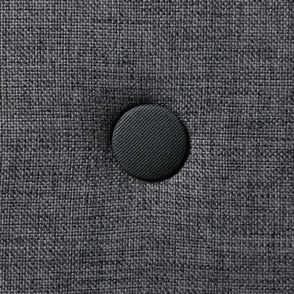 By KlipKlap Børnestol - mørkegrå/sortgrå knap-Børn Tumlemøbler