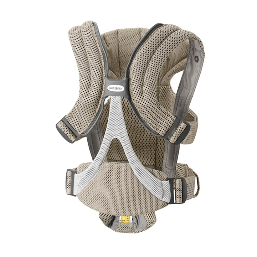BabyBjörn Bærsele Move - Gråbeige 3D Mesh- Bæreseler & Vikler