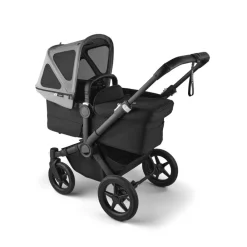 Bugaboo Donkey breezy sun canopy - moon grey- Solskærme & Kalecher