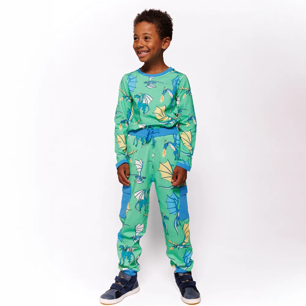 Småfolk Bukser med flyvende drager - 826- Bukser