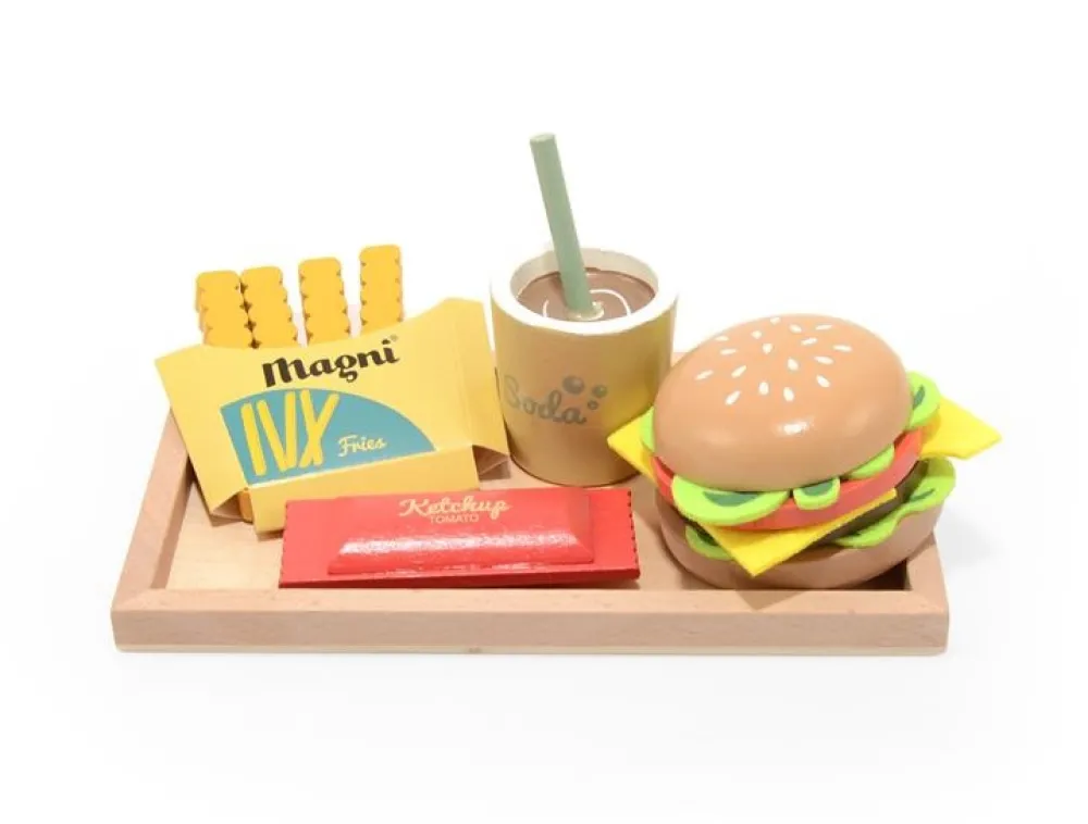 Magni Burger Menu Sæt- Køkkenleg