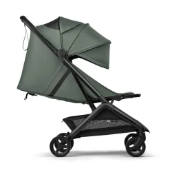 Bugaboo Butterfly 2 complete - Black/Forest Green- Klapvogne Med Flade Sæder|Rejseklapvogne