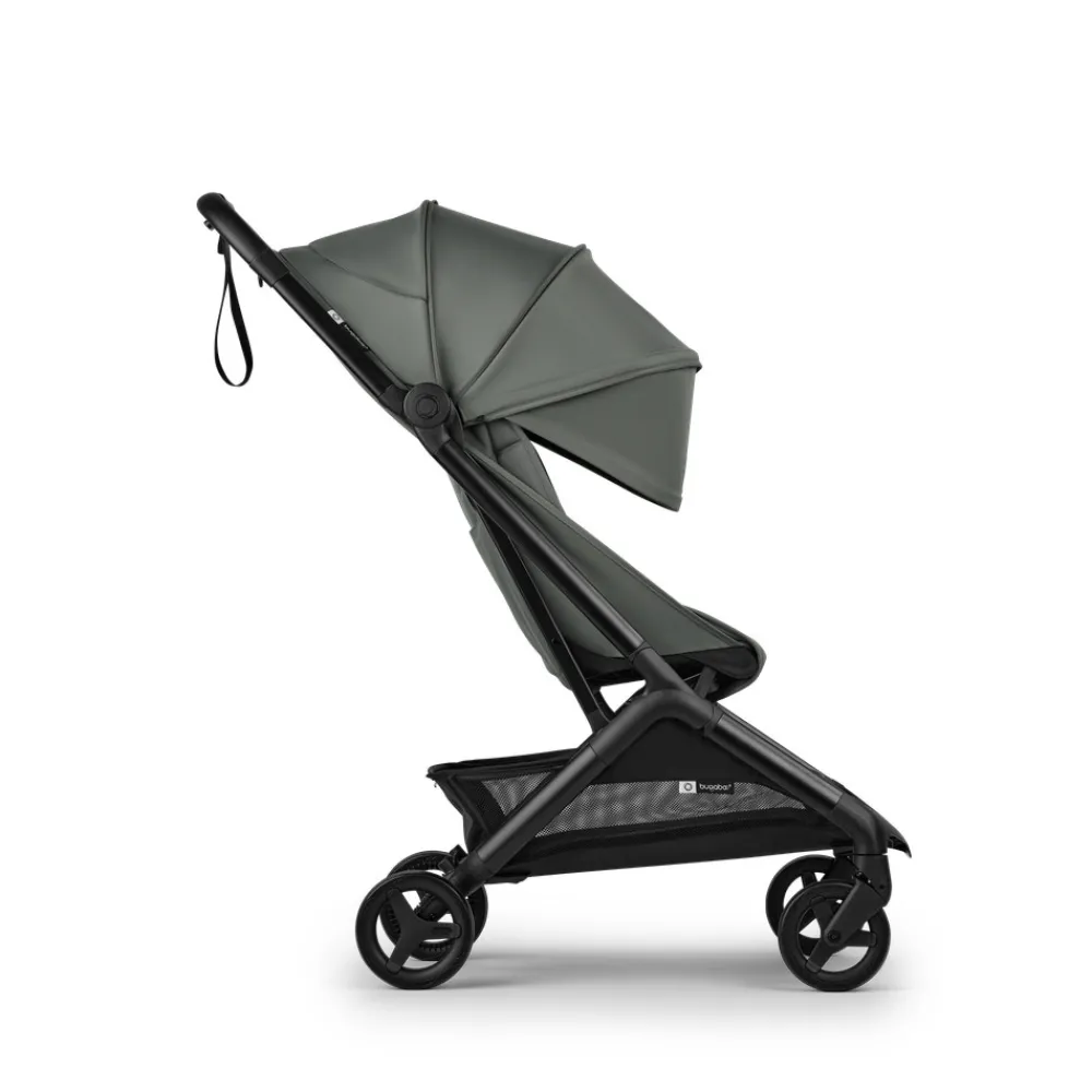 Bugaboo Butterfly 2 complete - Black/Forest Green- Klapvogne Med Flade Sæder|Rejseklapvogne