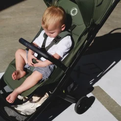 Bugaboo Butterfly 2 complete - Black/Forest Green- Klapvogne Med Flade Sæder|Rejseklapvogne