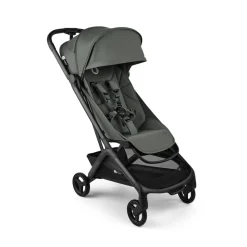 Bugaboo Butterfly 2 complete - Black/Forest Green- Klapvogne Med Flade Sæder|Rejseklapvogne